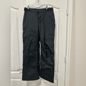 Columbia Mens Snow Gun Waterproof Insulated Ski Pants Black Small - Worn Once!